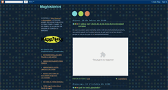 Desktop Screenshot of maghisterics.blogspot.com