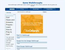 Tablet Screenshot of gamewalkthrough.blogspot.com