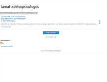 Tablet Screenshot of lamafiadelospsicologos.blogspot.com
