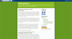 Desktop Screenshot of fourfaithstory.blogspot.com
