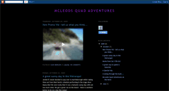 Desktop Screenshot of mcleodsquadadventures.blogspot.com