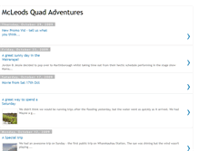 Tablet Screenshot of mcleodsquadadventures.blogspot.com