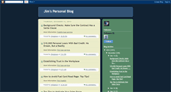 Desktop Screenshot of jimsblogpersonal.blogspot.com