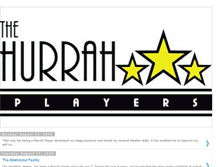 Tablet Screenshot of hurrahplayers.blogspot.com