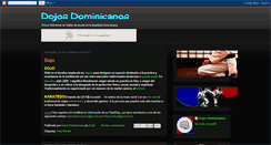 Desktop Screenshot of dojosdominicanos.blogspot.com