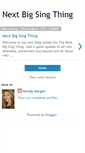 Mobile Screenshot of nextbigsingthing.blogspot.com