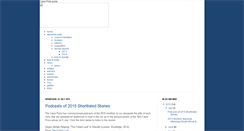 Desktop Screenshot of caineprize.blogspot.com
