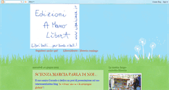 Desktop Screenshot of edizioniamanolibera.blogspot.com