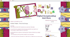 Desktop Screenshot of madlindesigns.blogspot.com