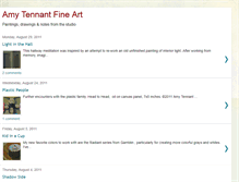 Tablet Screenshot of amytennantfineart.blogspot.com