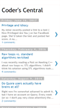 Mobile Screenshot of coderscentral.blogspot.com