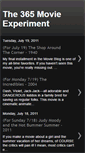 Mobile Screenshot of 365movieexperiment.blogspot.com