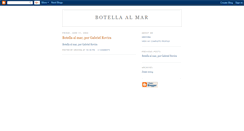 Desktop Screenshot of botellaalmar.blogspot.com