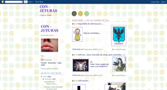 Desktop Screenshot of con-jeturas.blogspot.com