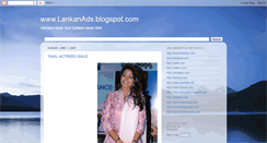 Desktop Screenshot of lankanads.blogspot.com