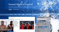 Desktop Screenshot of normalfootball.blogspot.com