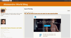 Desktop Screenshot of alessandroworldblog.blogspot.com