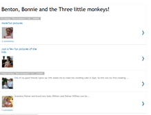 Tablet Screenshot of bentonandbonnie.blogspot.com