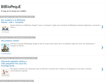 Tablet Screenshot of biblio-peque.blogspot.com