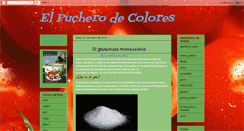 Desktop Screenshot of elpucherodecolores.blogspot.com