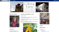 Desktop Screenshot of collectingtalents.blogspot.com
