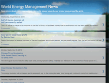 Tablet Screenshot of energy-management-news.blogspot.com