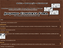 Tablet Screenshot of jogandoconversafora.blogspot.com