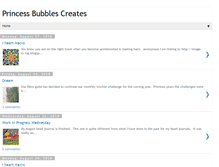 Tablet Screenshot of princessbubblescreates.blogspot.com