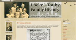 Desktop Screenshot of locke-touby.blogspot.com