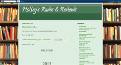 Desktop Screenshot of holleysravesandreviews.blogspot.com