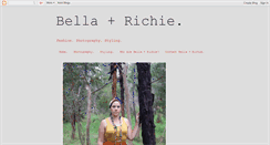 Desktop Screenshot of bellaandrichie.blogspot.com
