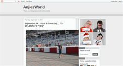 Desktop Screenshot of anjiesworld.blogspot.com