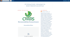 Desktop Screenshot of fundacionchasquis-documentalistas.blogspot.com
