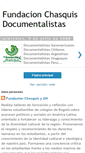 Mobile Screenshot of fundacionchasquis-documentalistas.blogspot.com