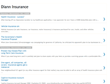 Tablet Screenshot of dianninsurance.blogspot.com