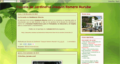 Desktop Screenshot of escuelajardineriamurube.blogspot.com