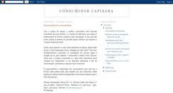 Desktop Screenshot of consumidorcapixaba.blogspot.com