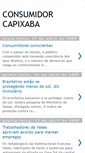 Mobile Screenshot of consumidorcapixaba.blogspot.com