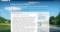 Desktop Screenshot of energyinteractivefitness.blogspot.com