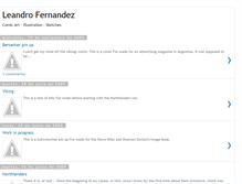 Tablet Screenshot of leandro-leandrofernandez.blogspot.com