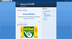 Desktop Screenshot of aahmetcelebii.blogspot.com