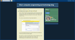 Desktop Screenshot of dinotechprogramming.blogspot.com