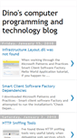 Mobile Screenshot of dinotechprogramming.blogspot.com