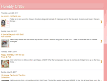 Tablet Screenshot of humblycr8tiv.blogspot.com