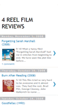 Mobile Screenshot of 4reel-reviews.blogspot.com