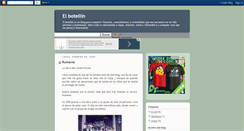 Desktop Screenshot of elbotellin.blogspot.com