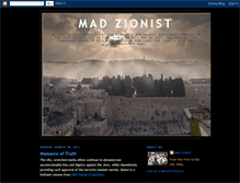 Tablet Screenshot of madzionist.blogspot.com