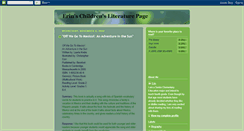 Desktop Screenshot of erinschildrensliteraturepage.blogspot.com