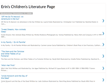 Tablet Screenshot of erinschildrensliteraturepage.blogspot.com