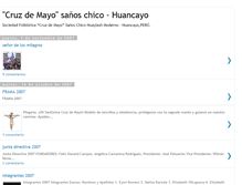 Tablet Screenshot of cruzdemayohuancayo.blogspot.com